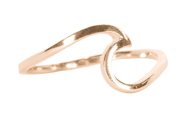 Wave Ring | Rose Gold